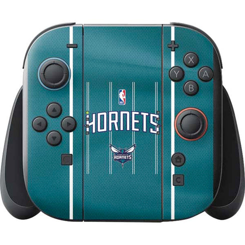 NBA Charlotte Hornets Jersey Nintendo Switch 2 (2025) with Joy-Con Skin